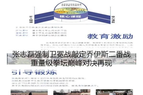 张志磊强制卫冕战敲定乔伊斯二番战 重量级拳坛巅峰对决再现
